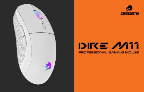 GAMEBOOSTER M11 Dire RGB Aydınlatmalı Beyaz Profesyonel Gaming Mouse